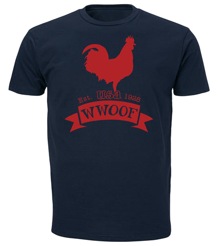 Rooster Tee - Navy