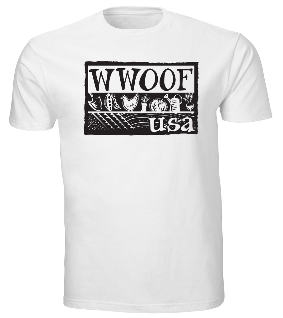 WWOOF Logo Tee - White